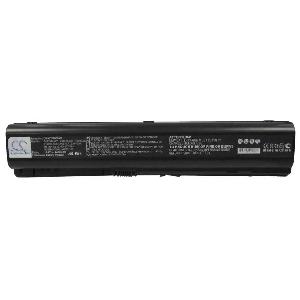 Batterie pour ordinateur portable HP Pavilion DV9200