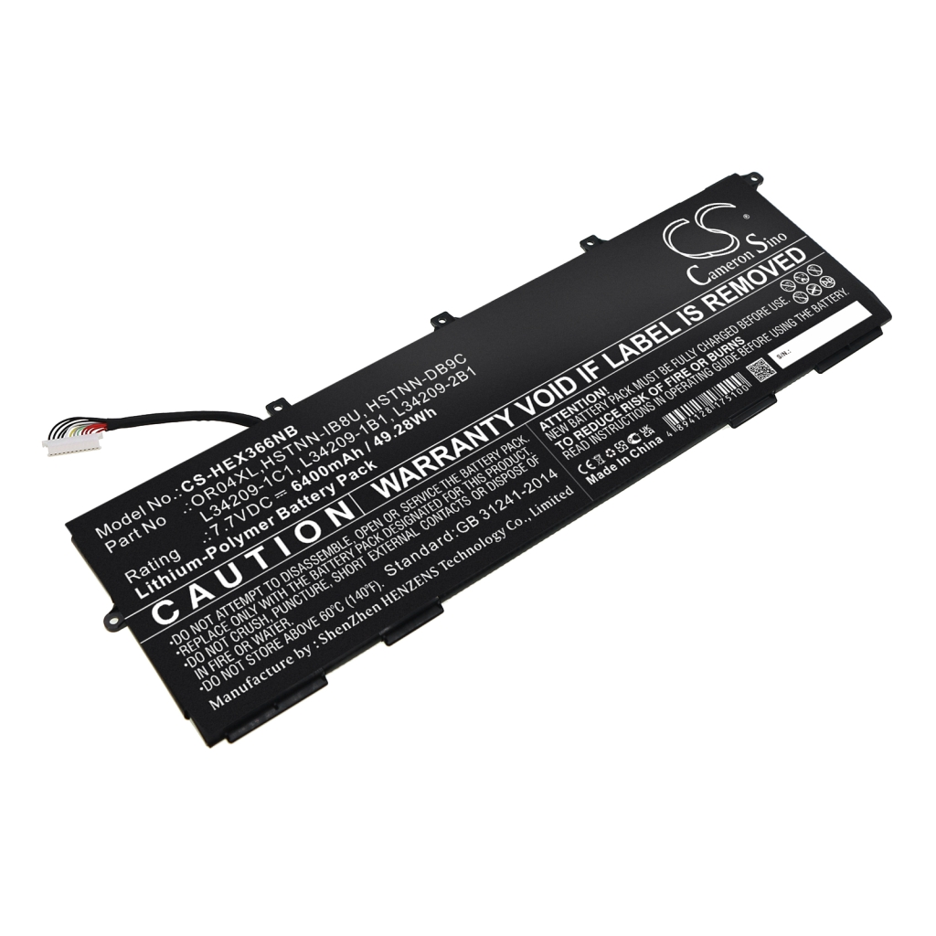 Batterie pour ordinateur portable HP CS-HEX366NB