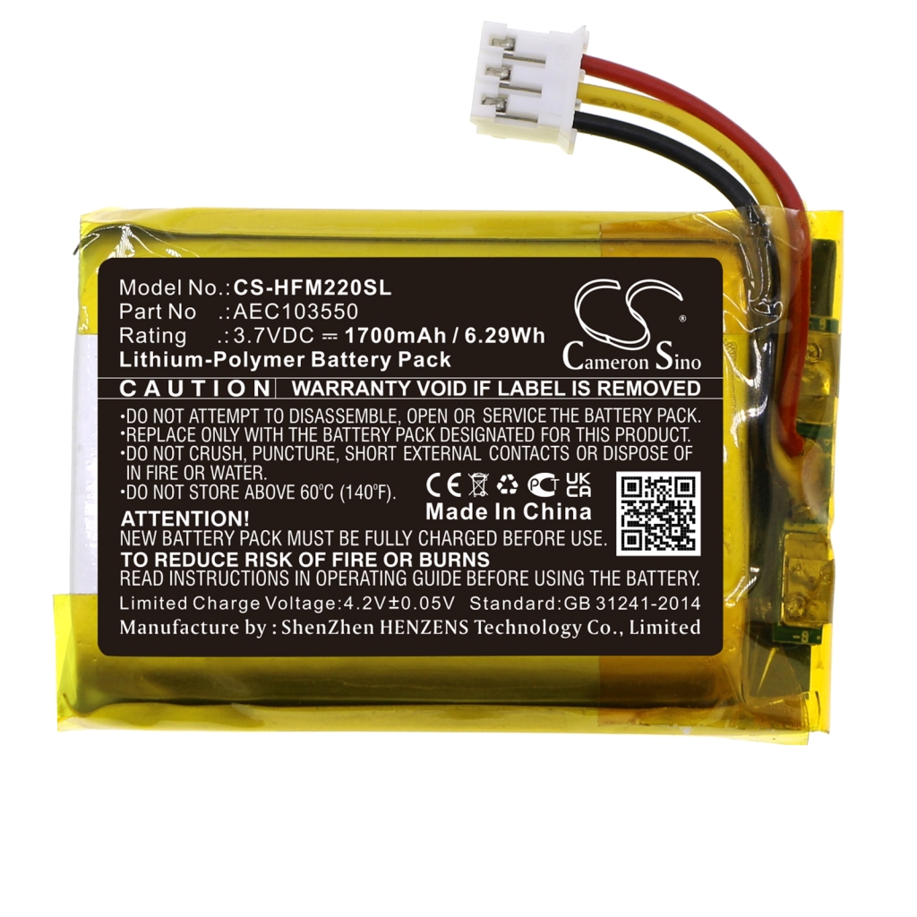 Batteries Amplificateur Batterie CS-HFM220SL