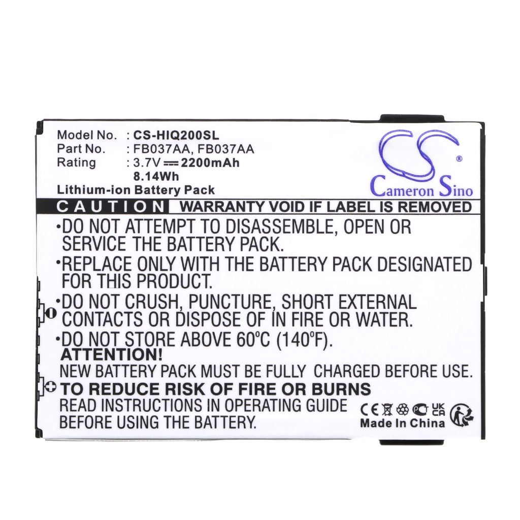 Battery Replaces 410814-001