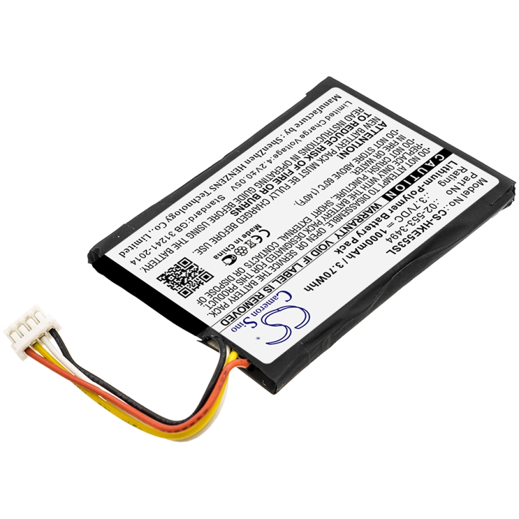 Battery Replaces 02-553-3494