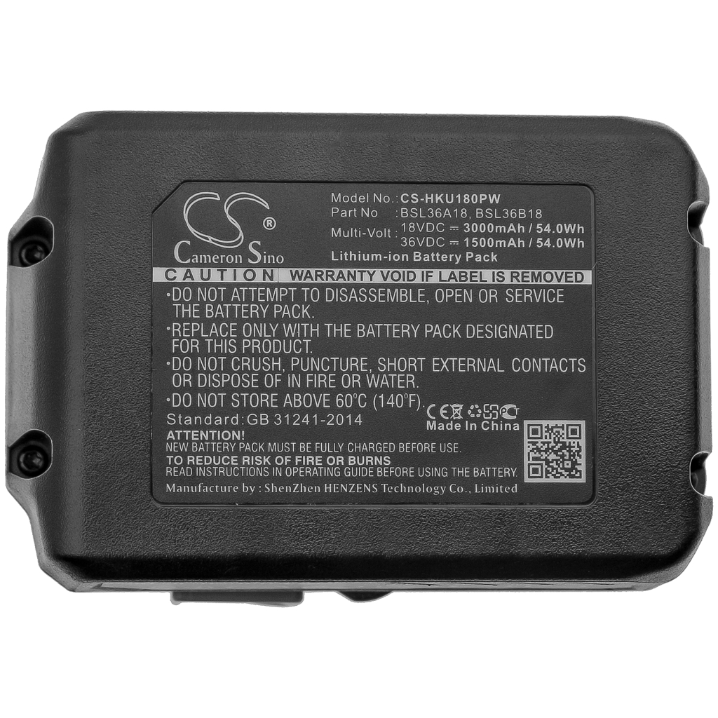 Batterie industrielle Hikoki CG36DTA