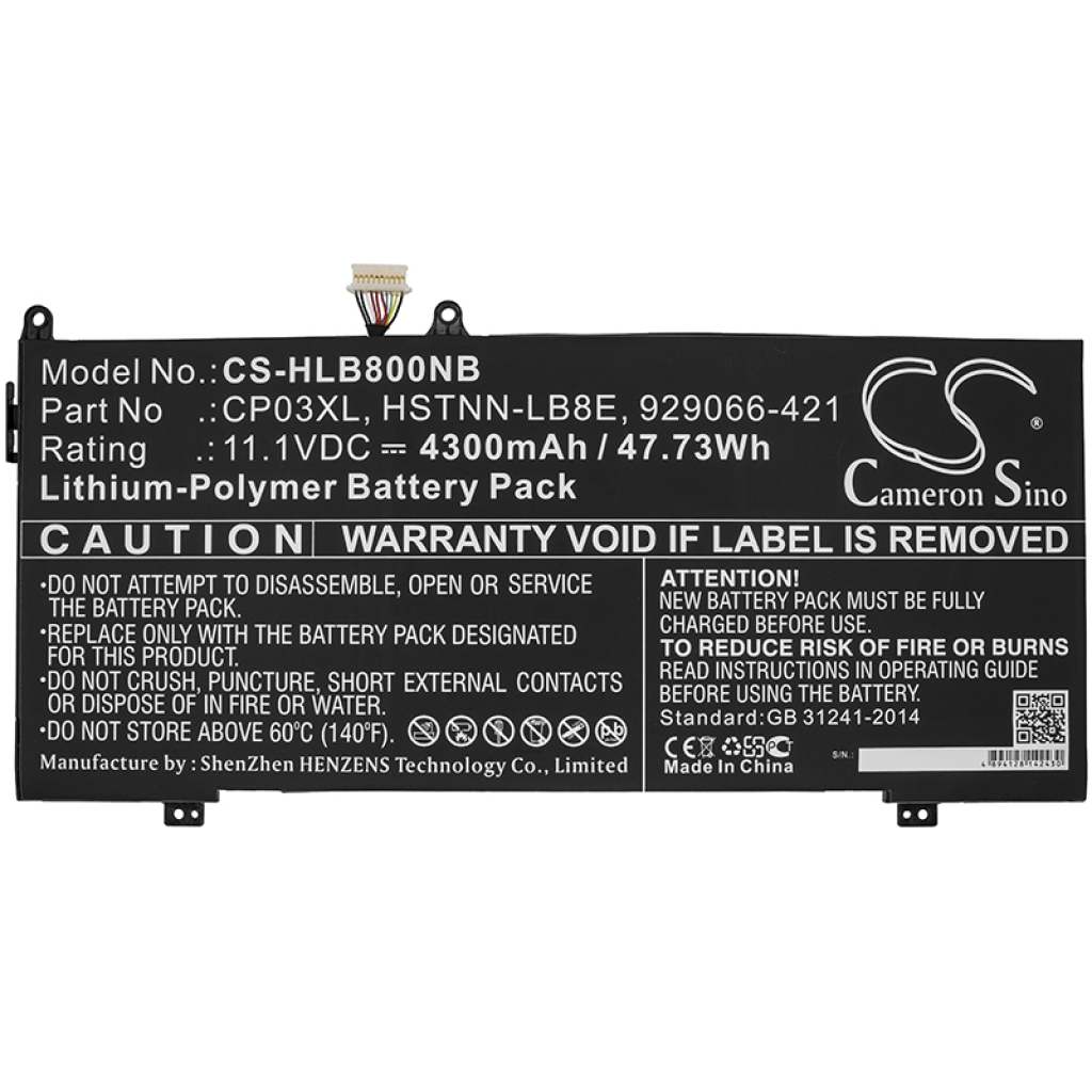 Batteries Remplace CP03060XL