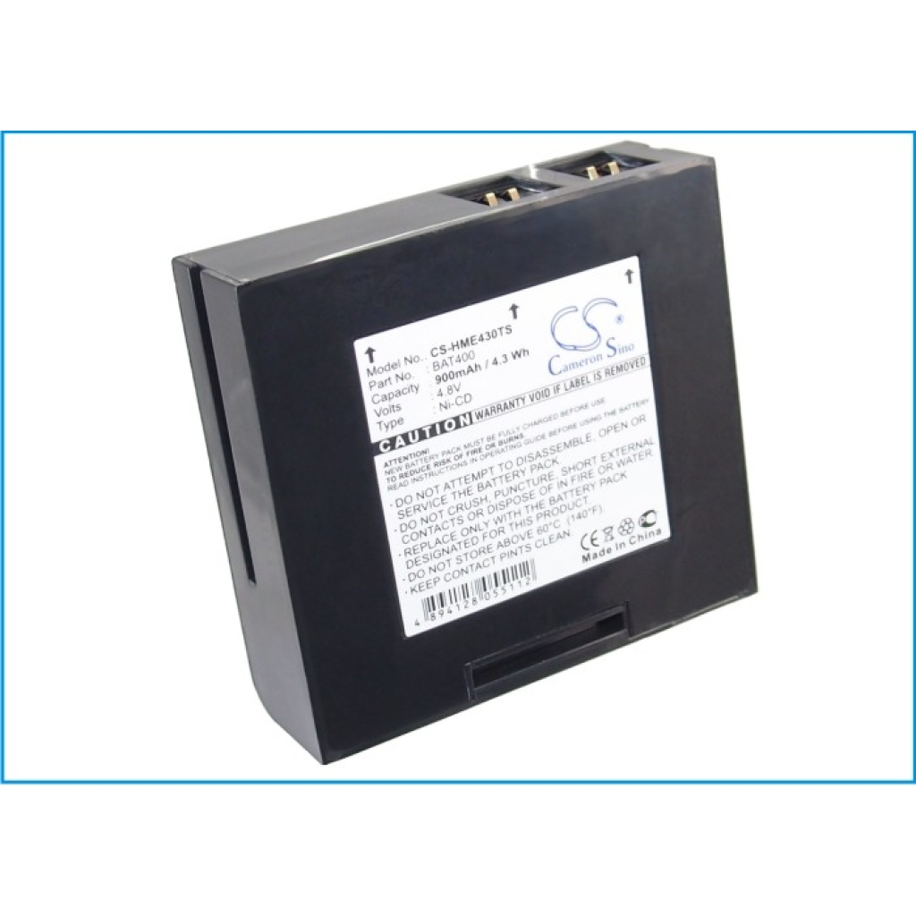 Compatible battery replacement for HME BAT400