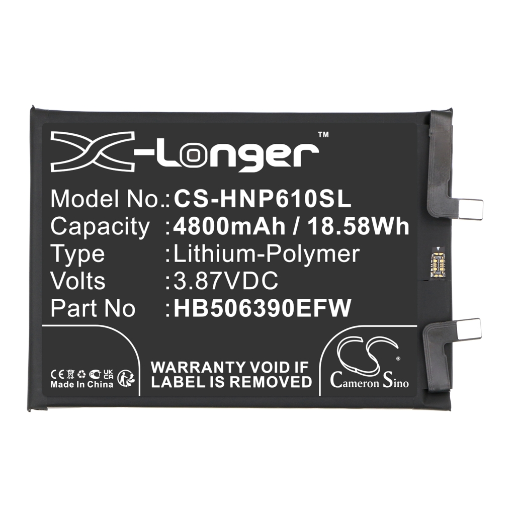 Battery Replaces HB506390EFW