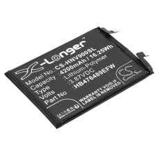 Compatible battery replacement for Honor HB476489EFW