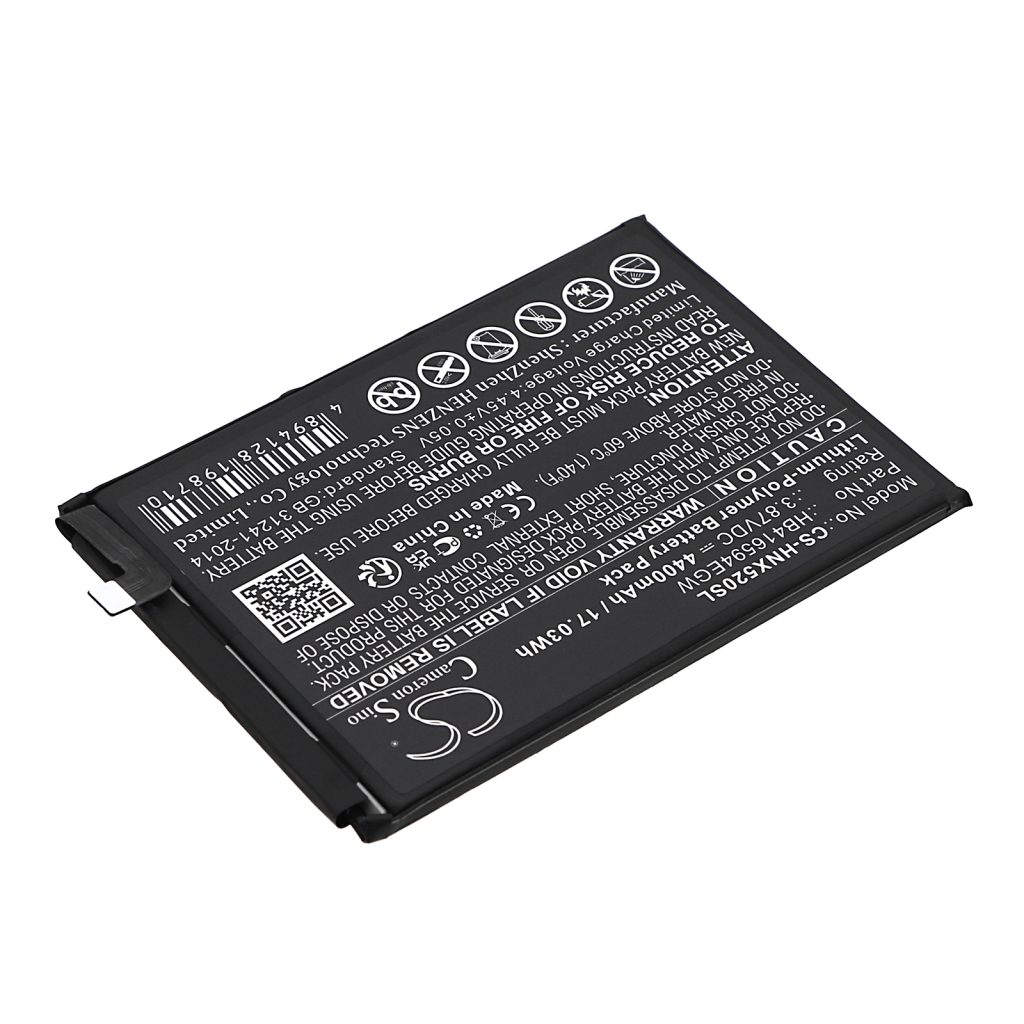 Compatible battery replacement for Honor HB416594EGW