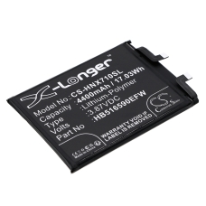 Compatible battery replacement for Honor HB516590EFW