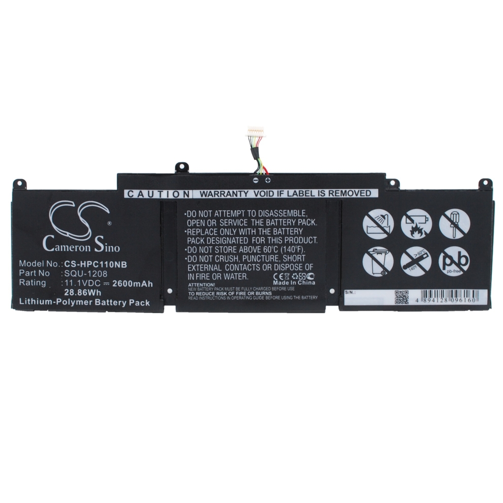 Batterie pour ordinateur portable HP CS-HPC110NB