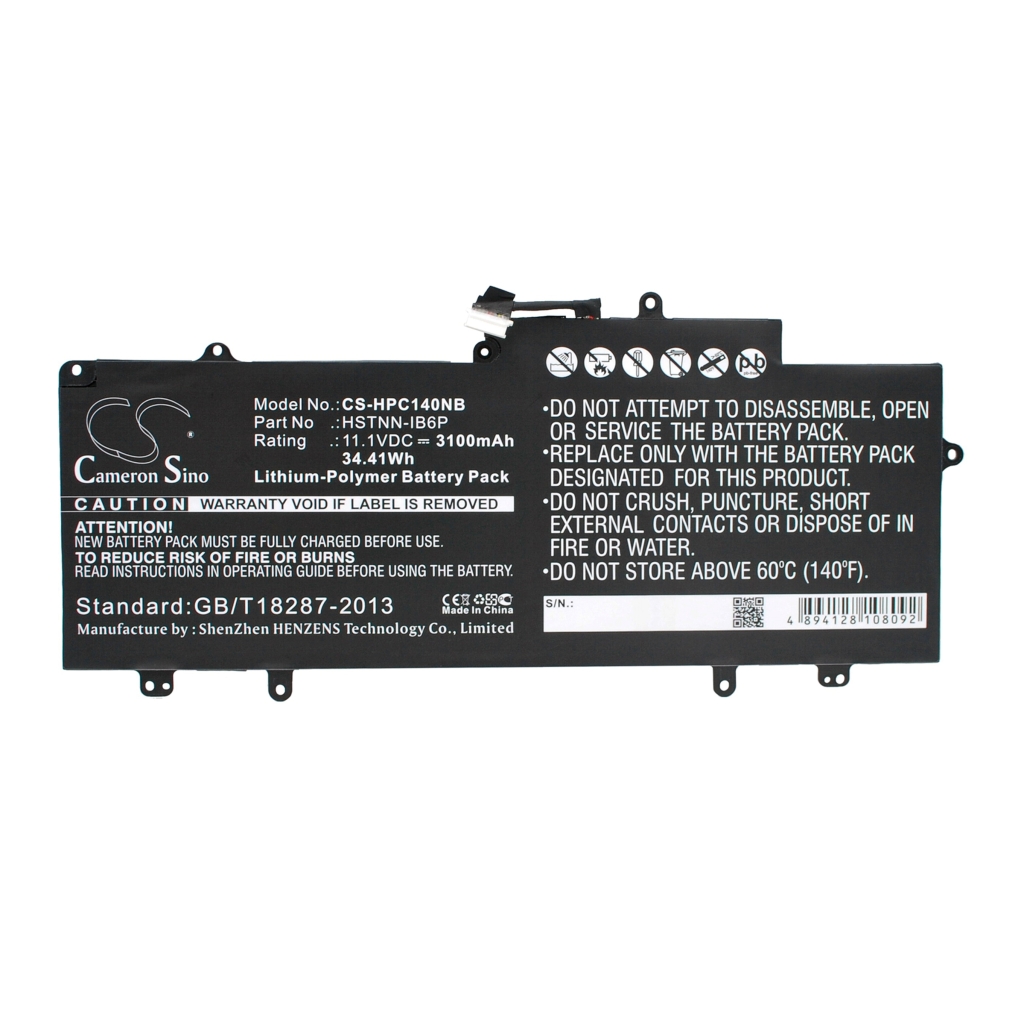 Battery Replaces BO03037XL