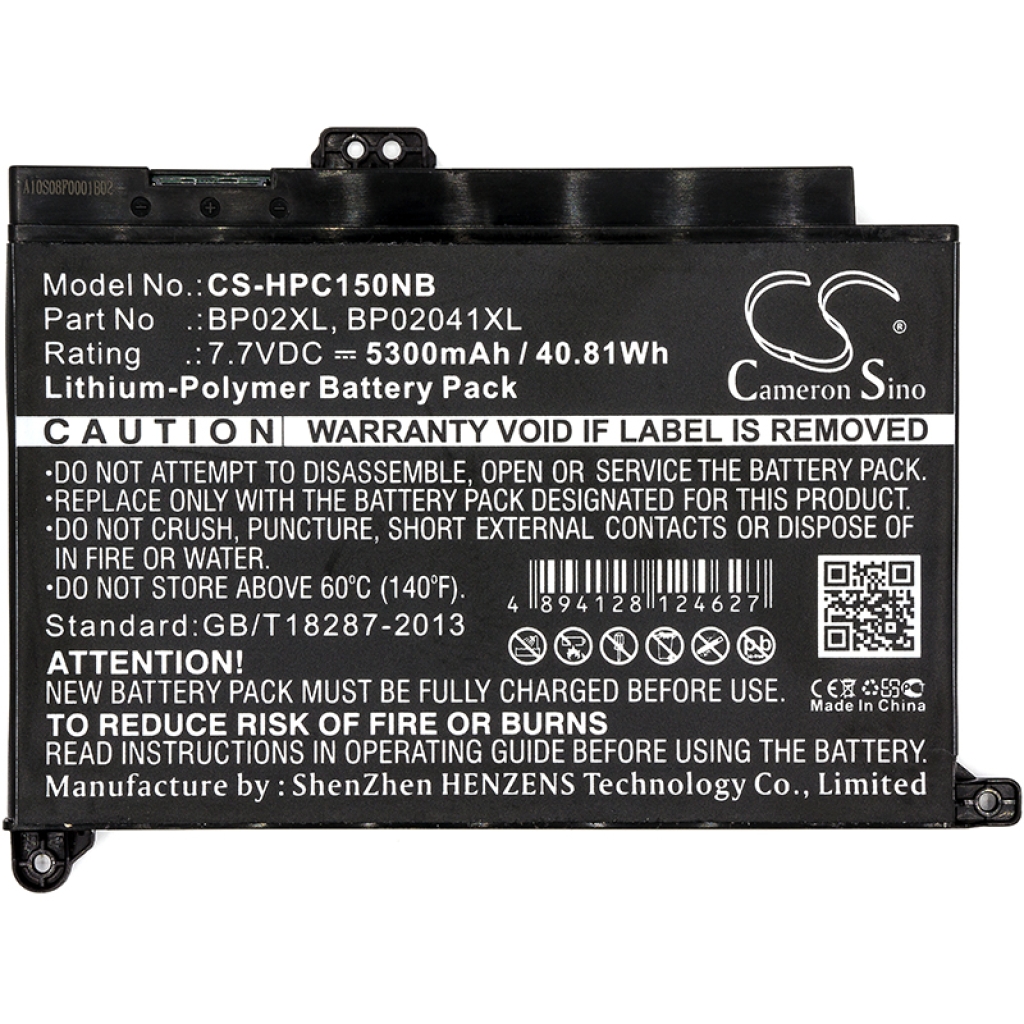 Batteries Remplace BP02041XL