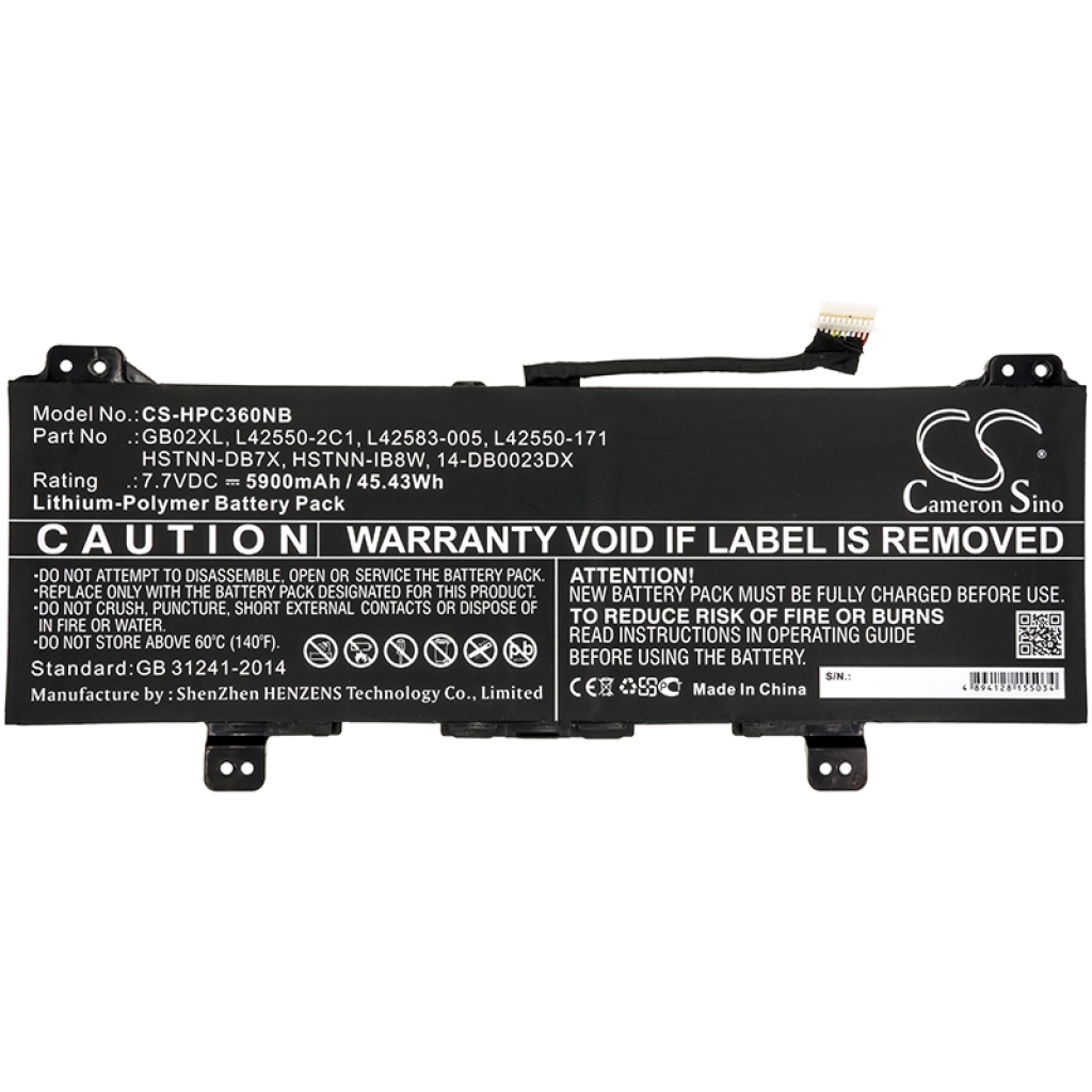 Battery Replaces L42550-171