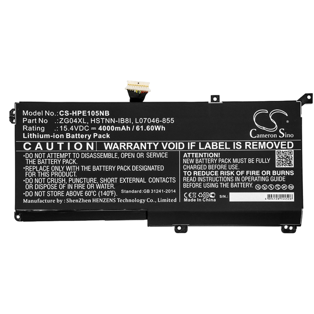 Batteries Remplace ZG04XL