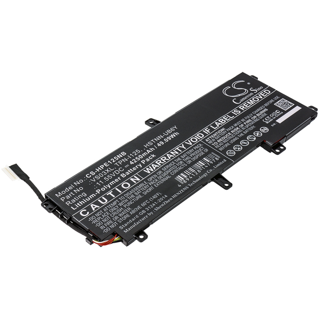 Notebook battery HP CS-HPE125NB