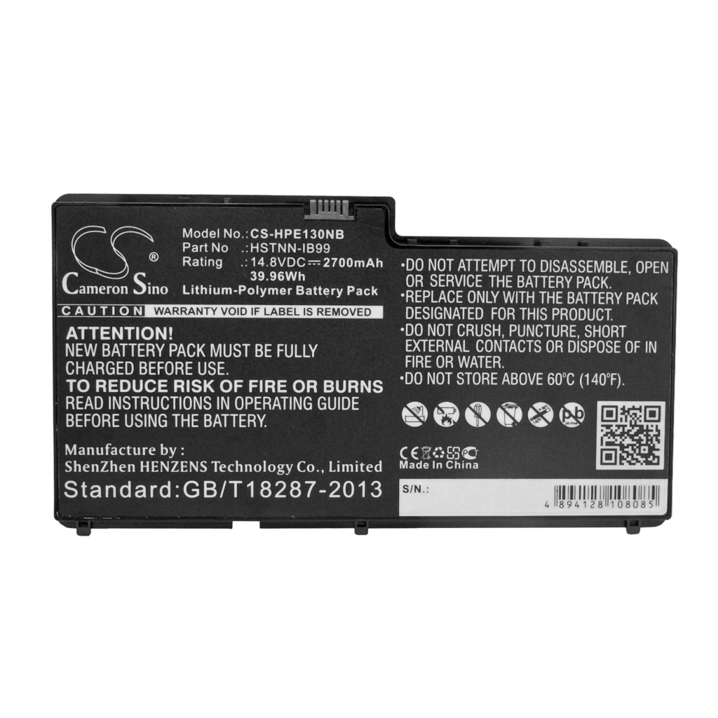 Batterie pour ordinateur portable HP CS-HPE130NB