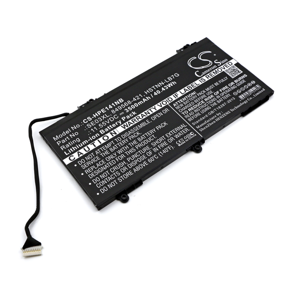 Batterie pour ordinateur portable HP CS-HPE141NB