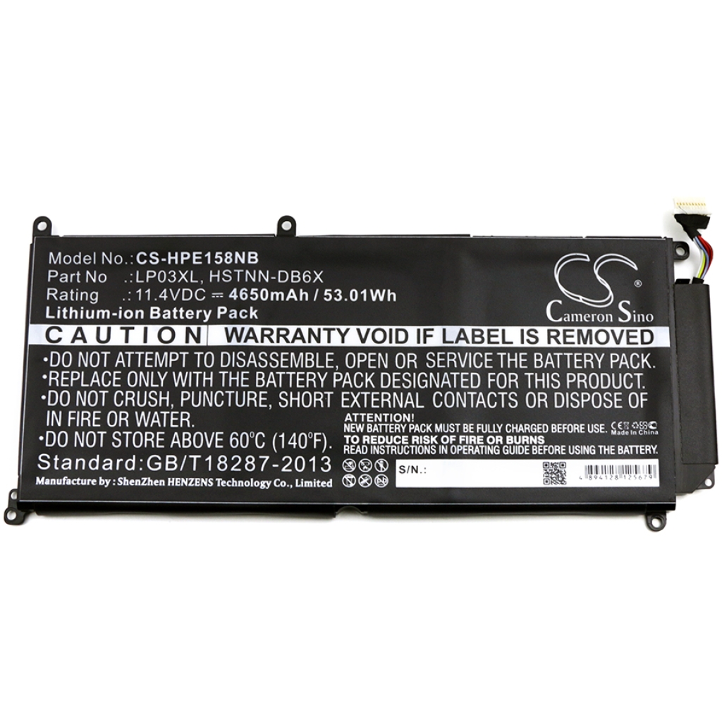 Batteries Remplace LP03048XL