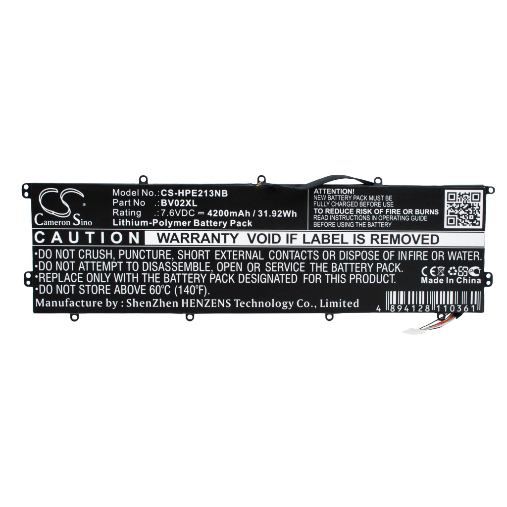 Batteries Remplace BV02033XL