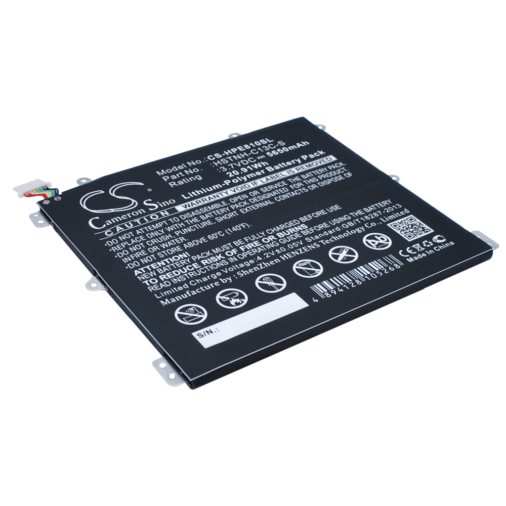 Tablette Batterie HP CS-HPE810SL