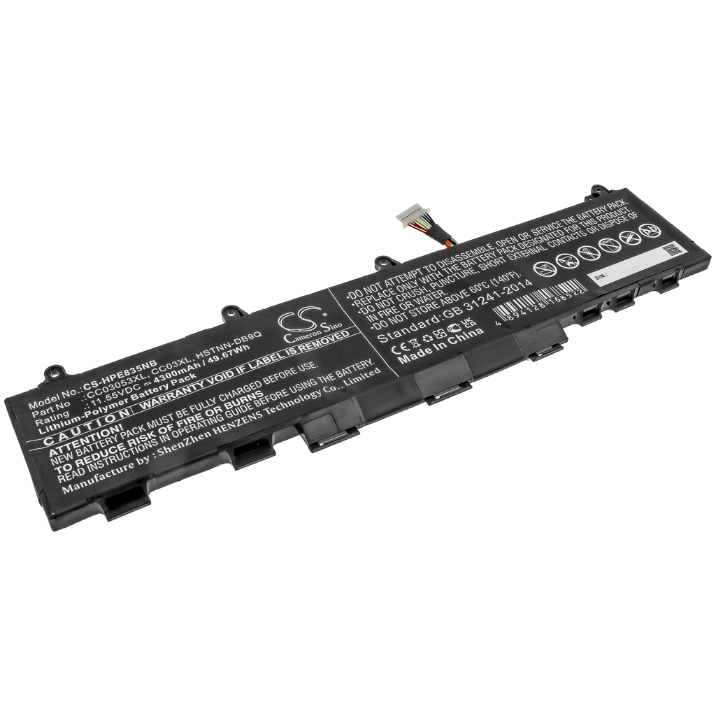 Battery Replaces HSTNN-LB8Q