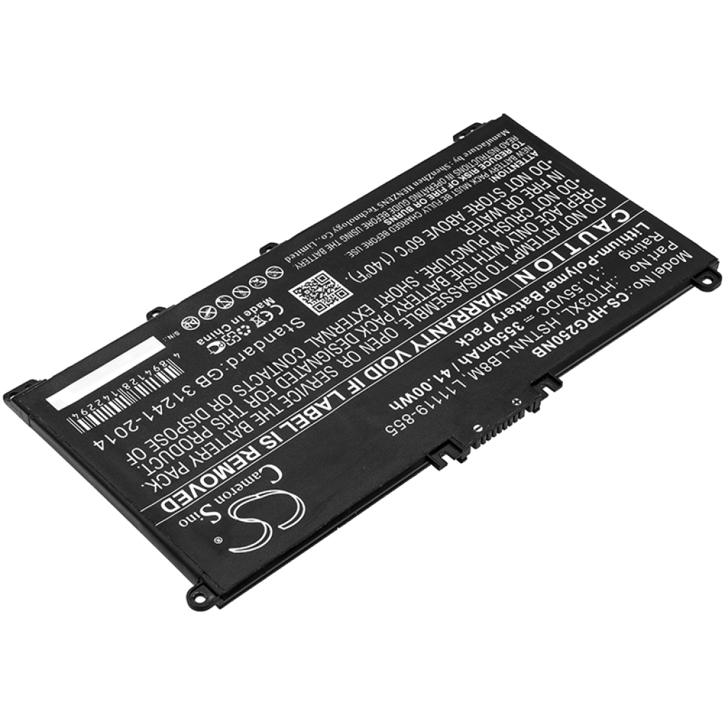 Batterie pour ordinateur portable HP CS-HPG250NB