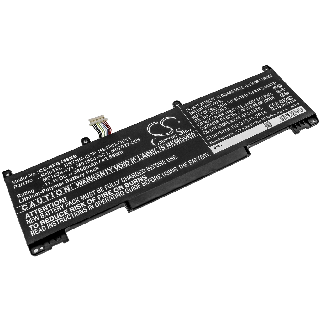 Batterie pour ordinateur portable HP CS-HPG458NB