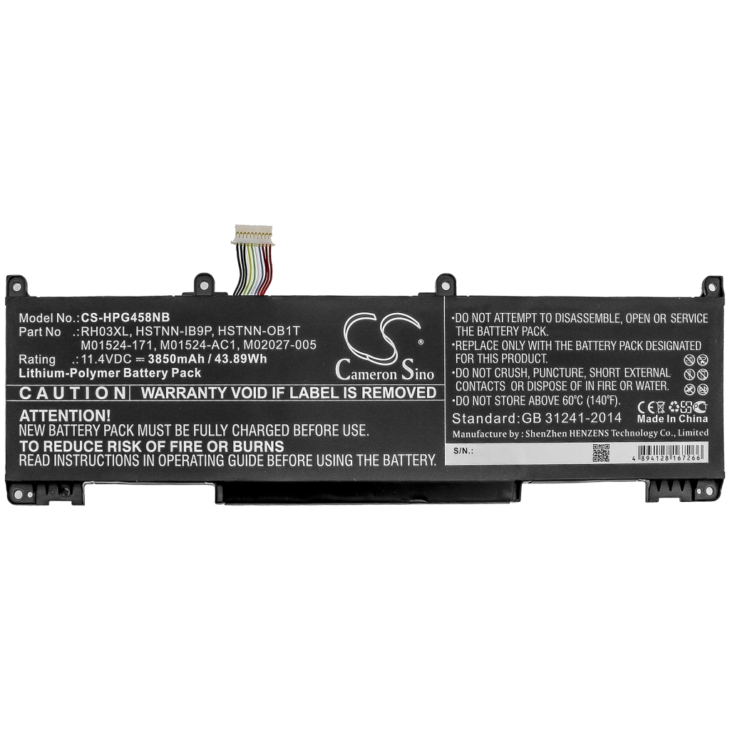 Battery Replaces RH03XL