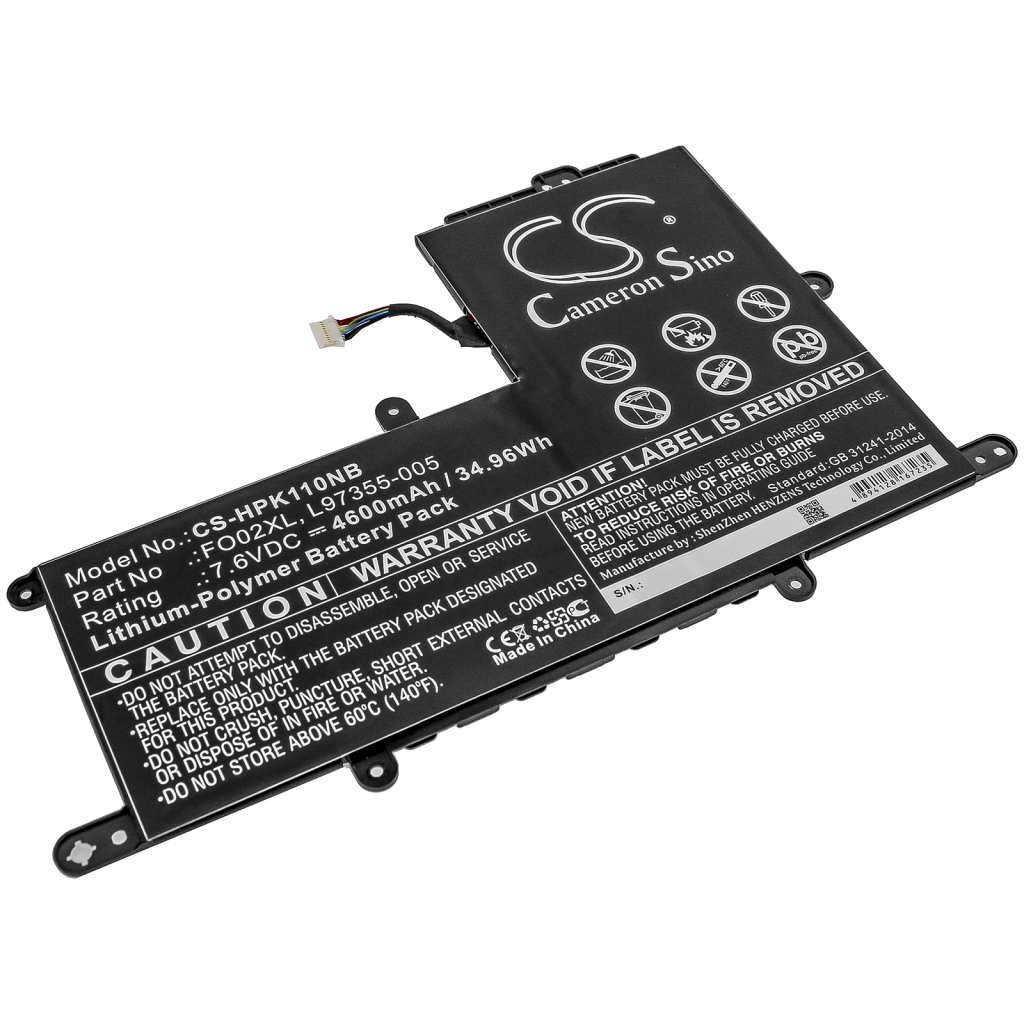 Batterie pour ordinateur portable HP CS-HPK110NB