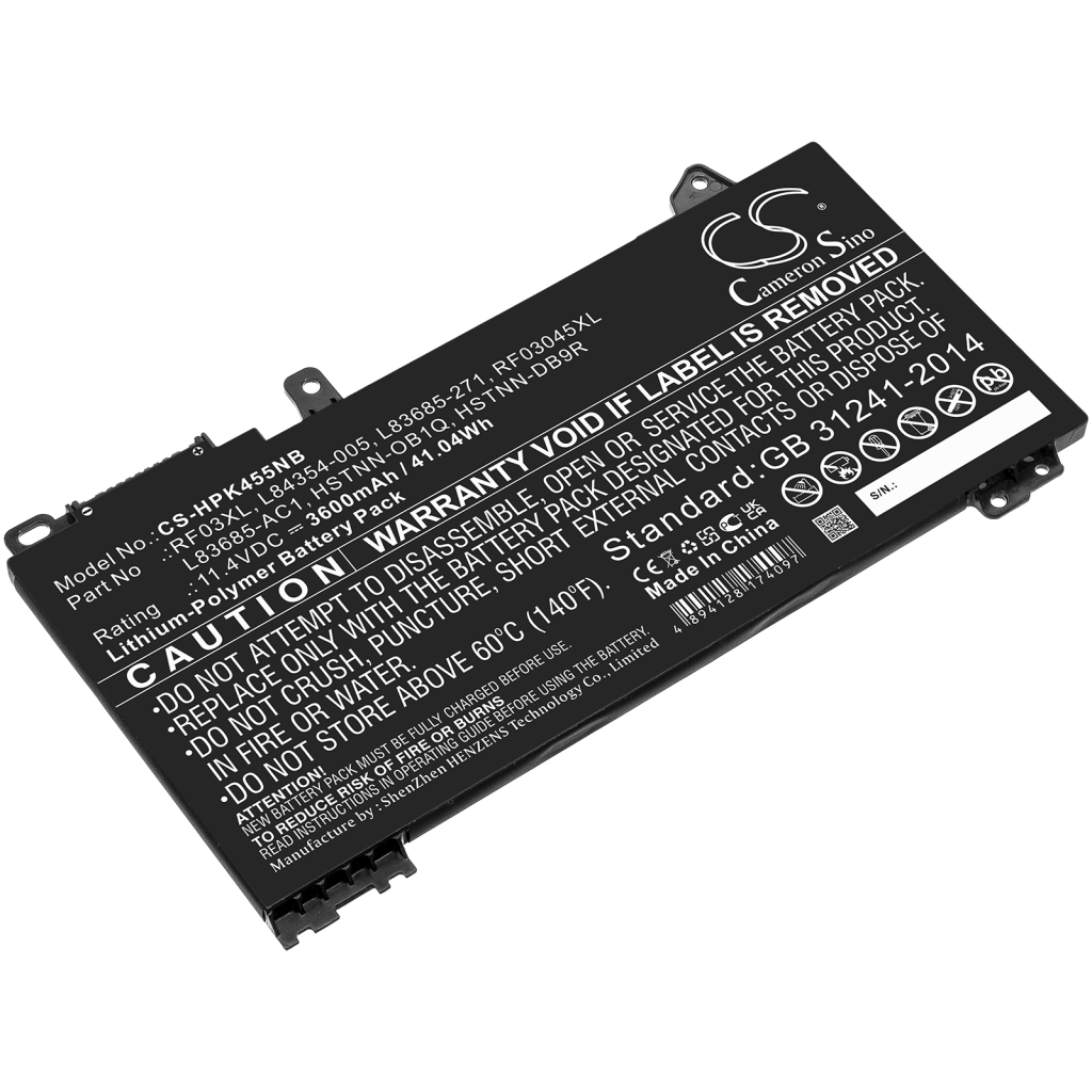 Batterie pour ordinateur portable HP ProBook 455 G7