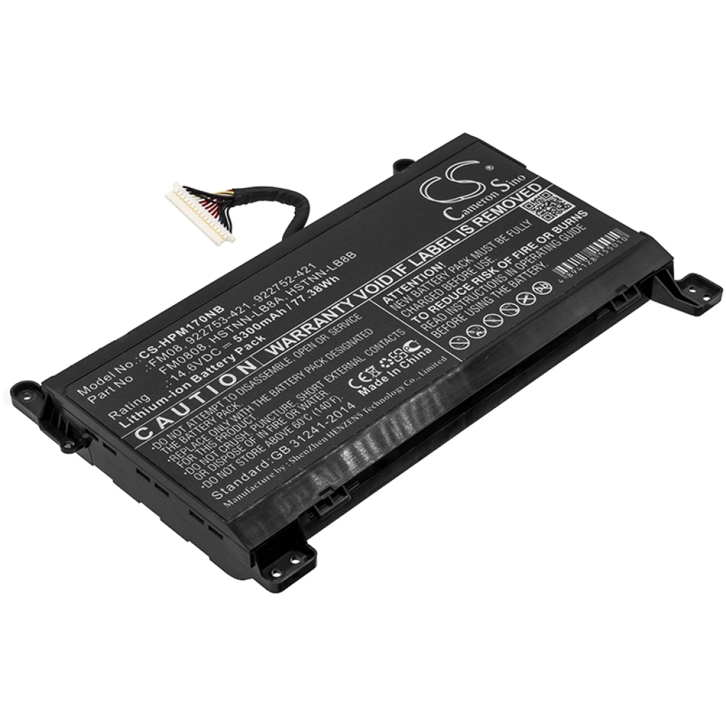 Batterie pour ordinateur portable HP Omen 17-AN112NC