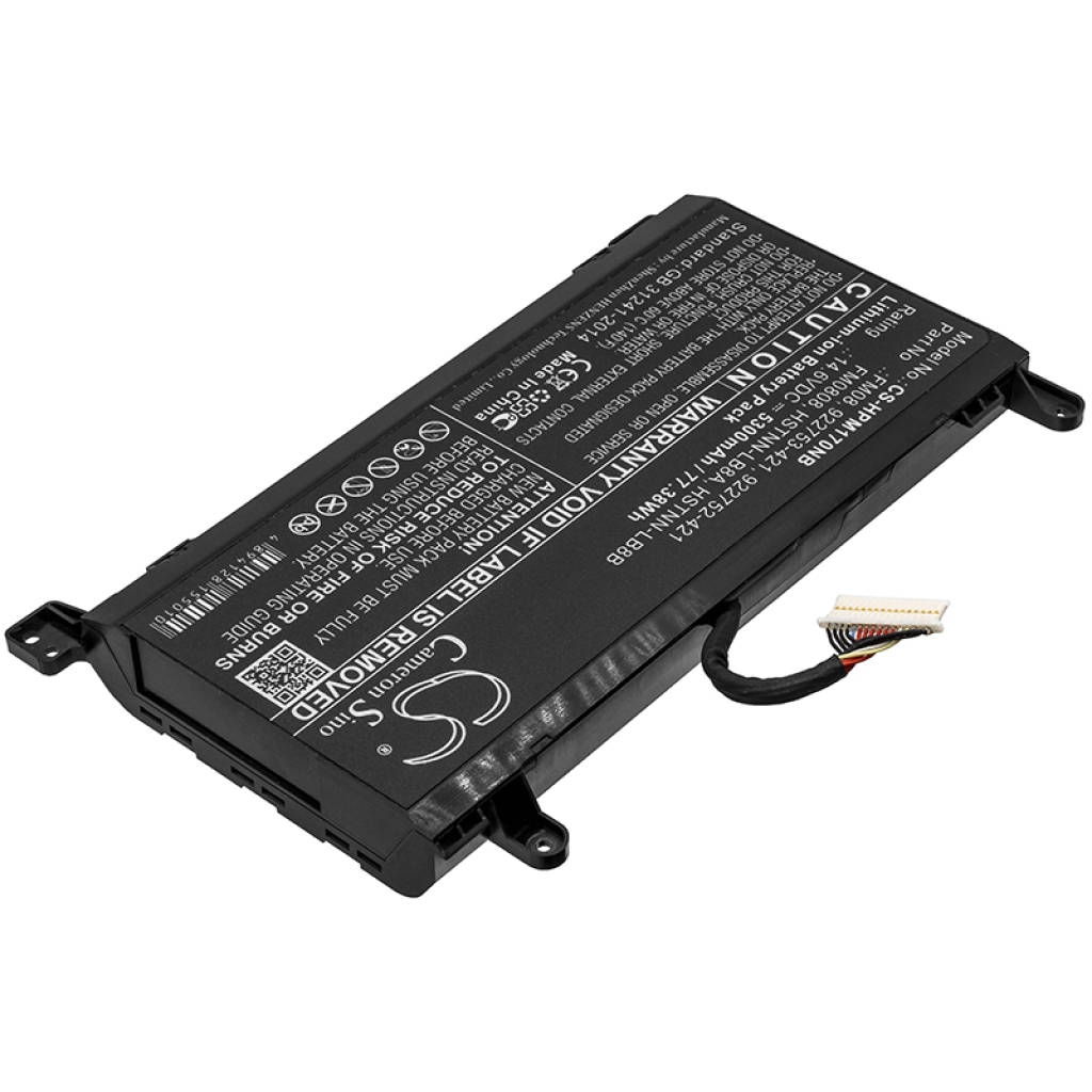 Batterie pour ordinateur portable HP Omen 17-AN104UR