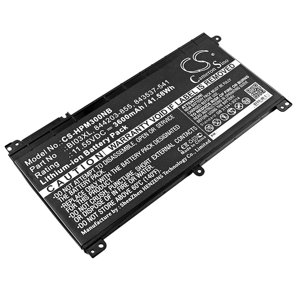 Notebook battery HP CS-HPM300NB