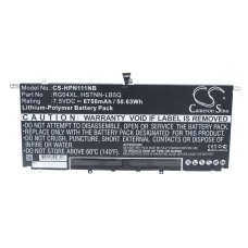 Remplacement de batterie compatible pour HP  734746-421, HSTNN-LB5Q, 734746-221, HSTNN-LB50, TPN-F111...