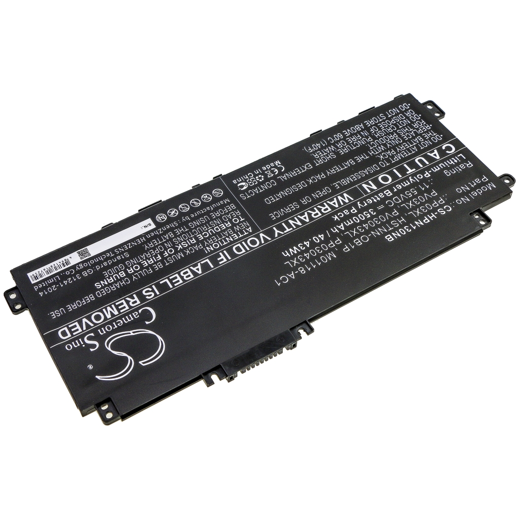 Batterie pour ordinateur portable HP CS-HPN130NB