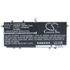 Remplacement de batterie compatible pour HP  A2304XL, A2304051XL-PL, A2304051XL, TPN-Q134, 738392-005...