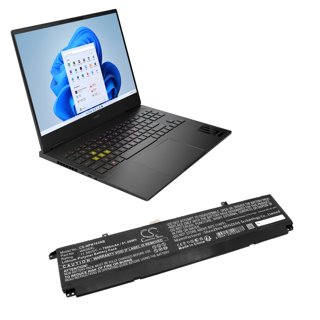 Notebook battery HP CS-HPN163NB