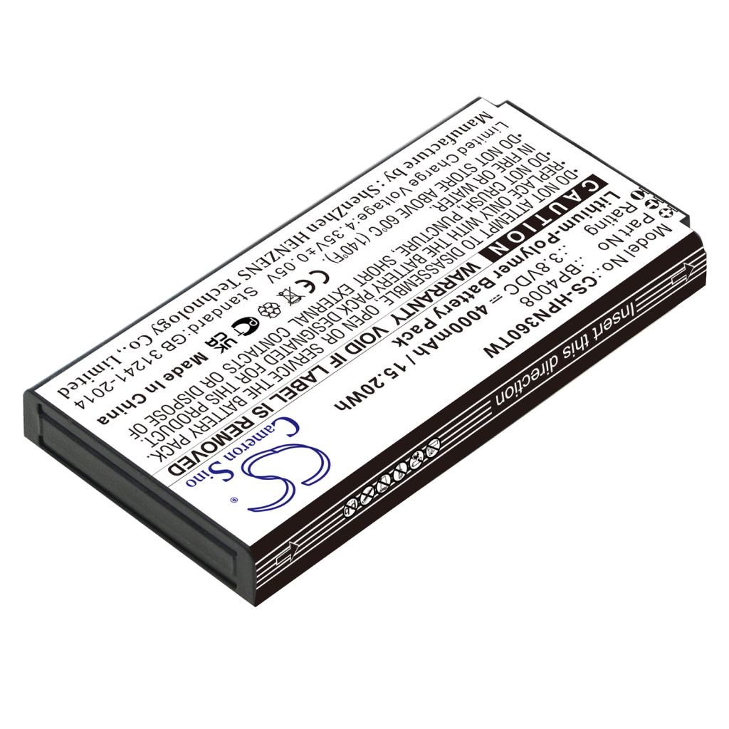 Compatible battery replacement for Hytera BP4008