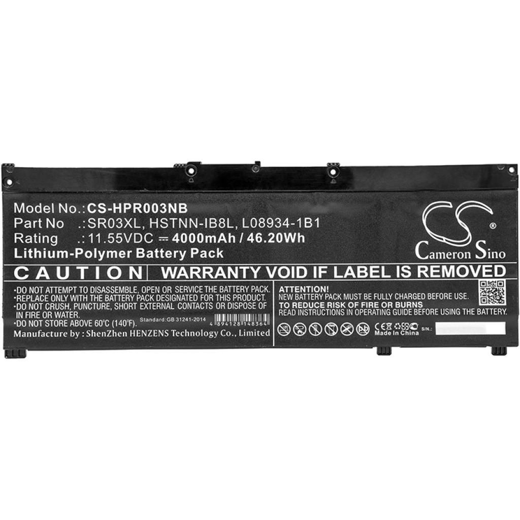 Batteries Remplace SR03XL