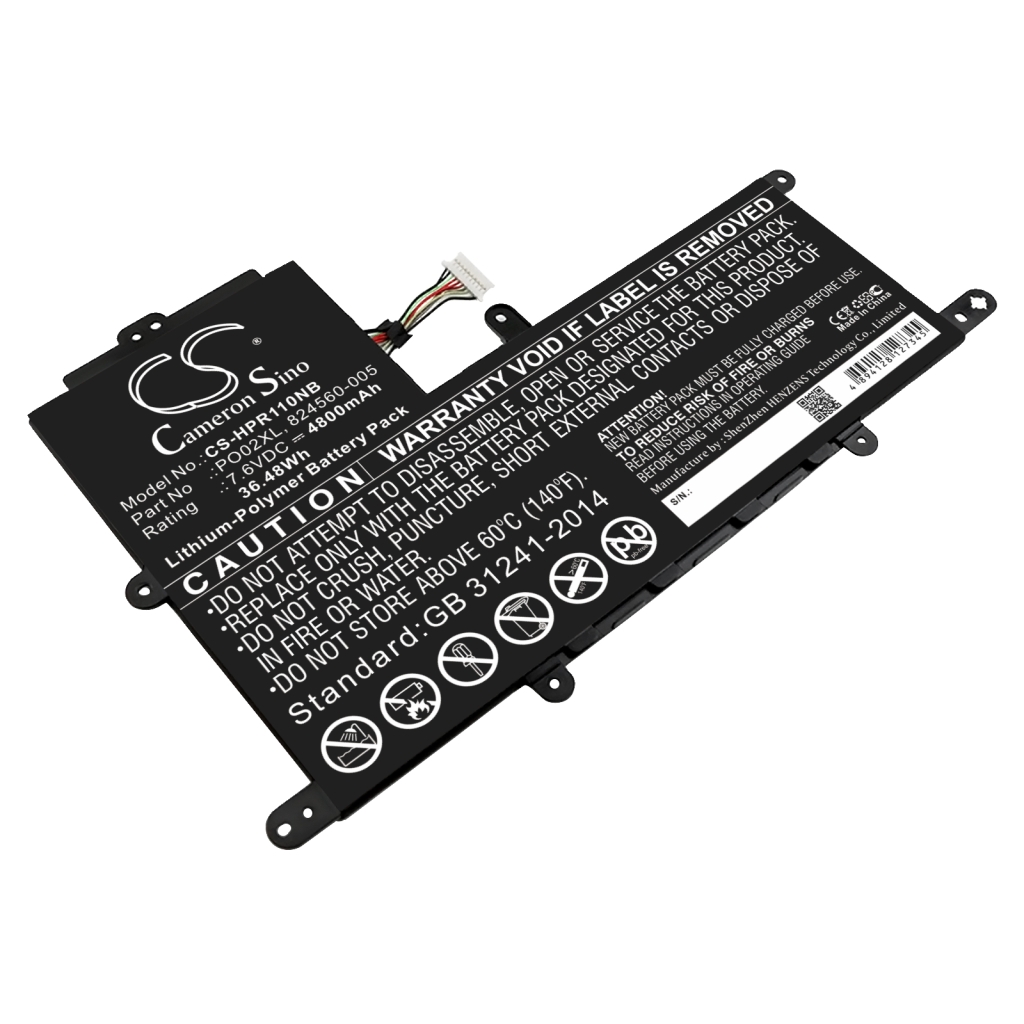 Battery Replaces P002XL