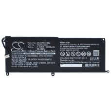 Remplacement de batterie compatible pour HP  753703-005, KK04XL, 753329-1C1, HSTNN-UB6E, HSTNN-IB6E...