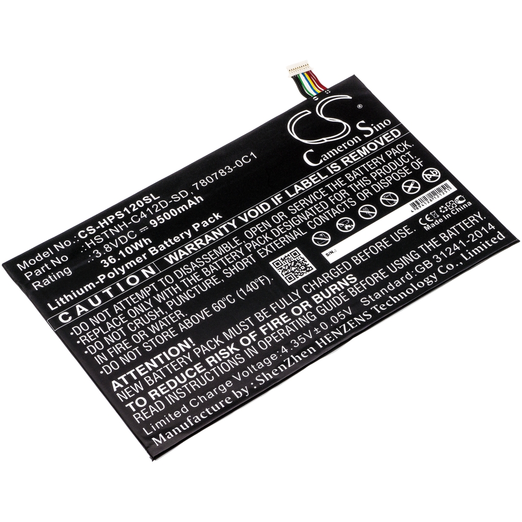 Tablet Battery HP CS-HPS120SL