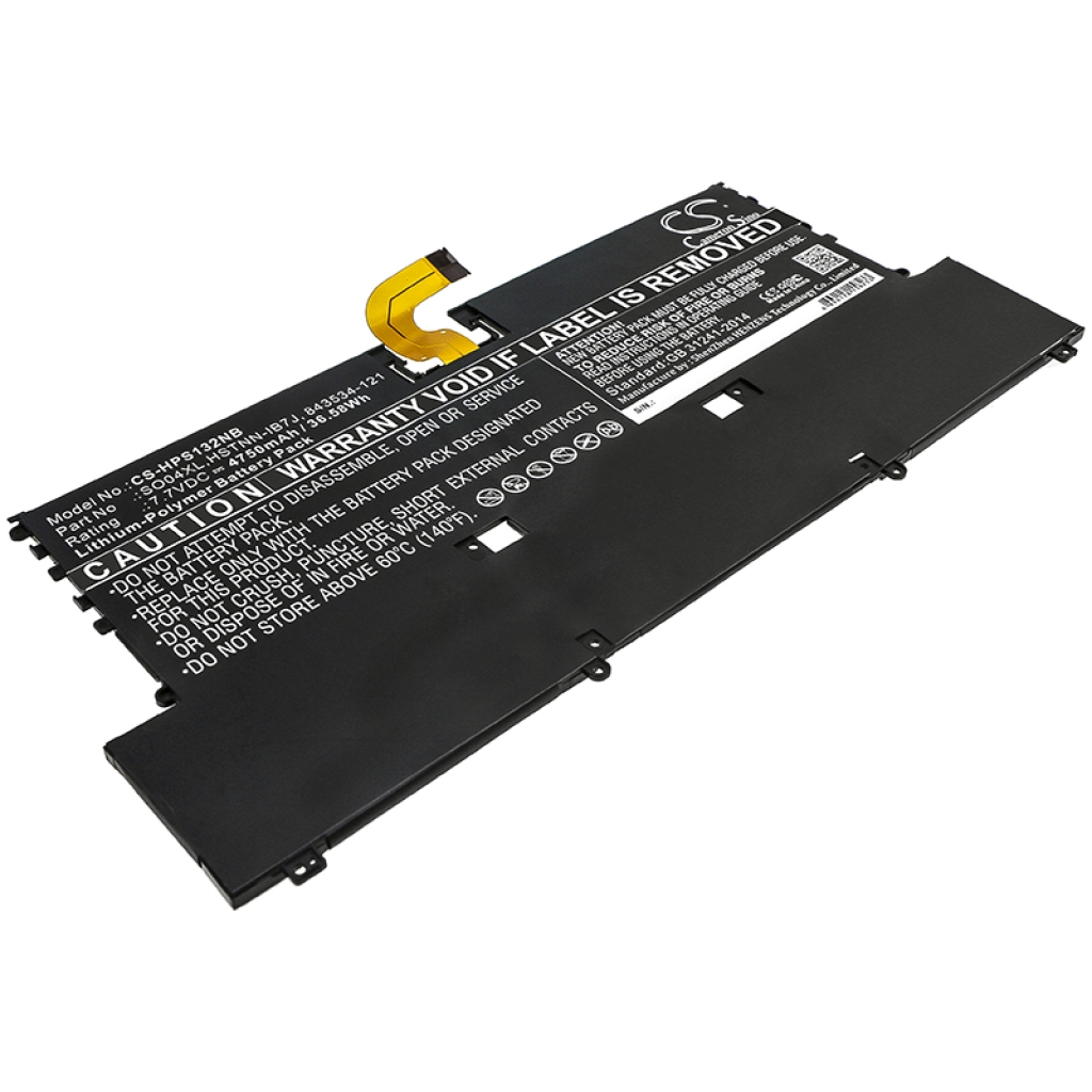 Batterie pour ordinateur portable HP Spectre 13-V014TU(W6T89PA)