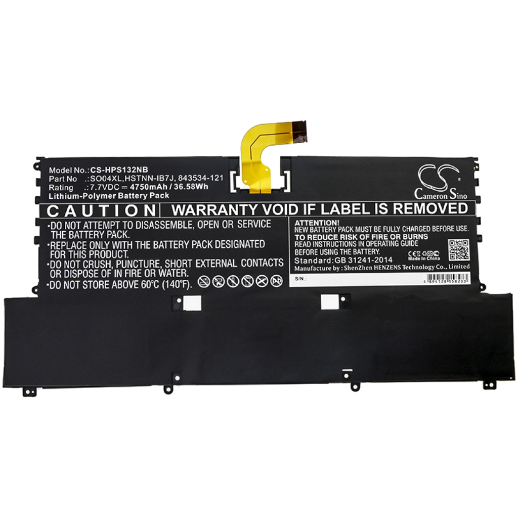 Battery Replaces 844199-855