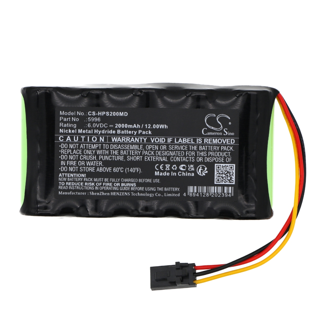 Compatible battery replacement for Healthdyne 5996