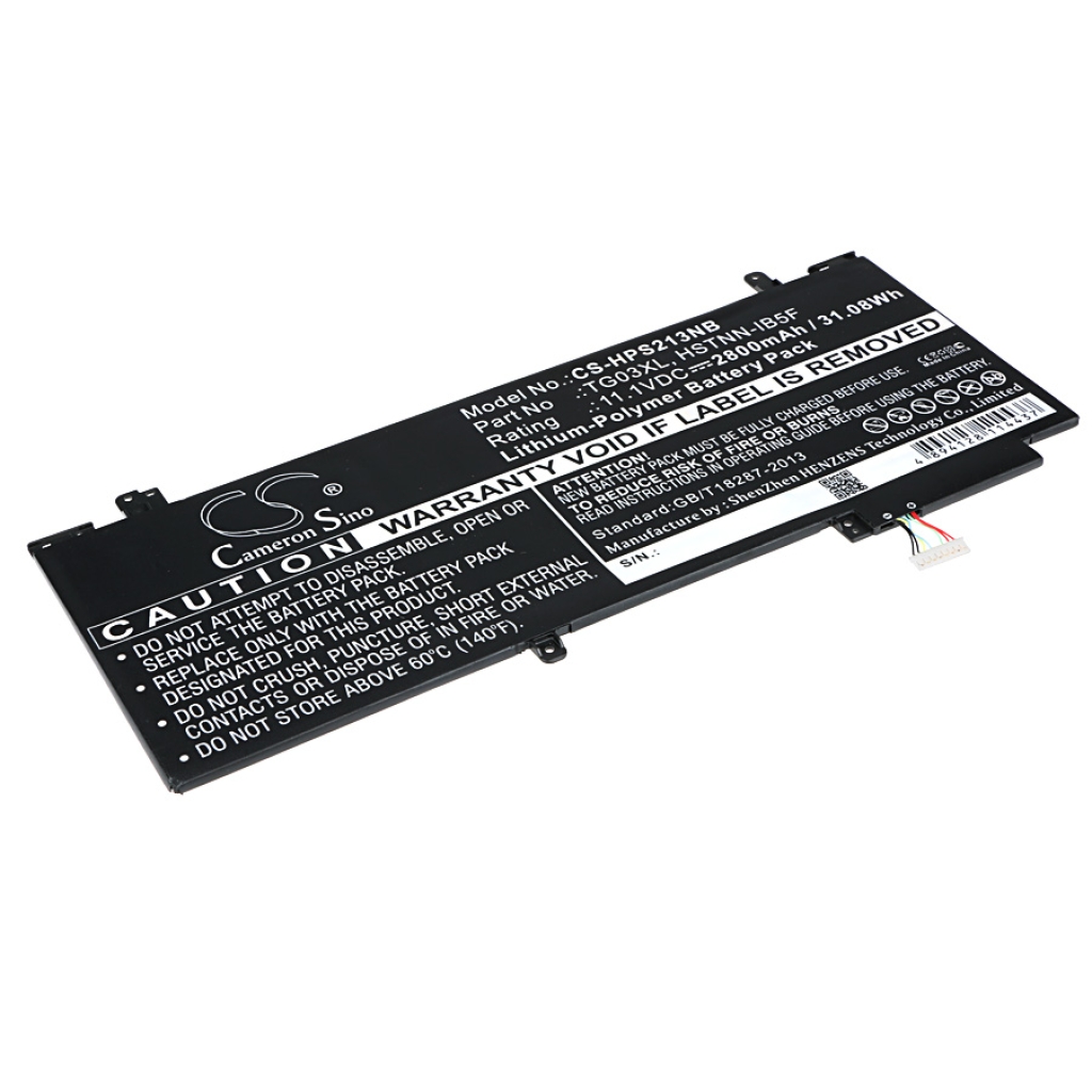 Batterie pour ordinateur portable HP CS-HPS213NB