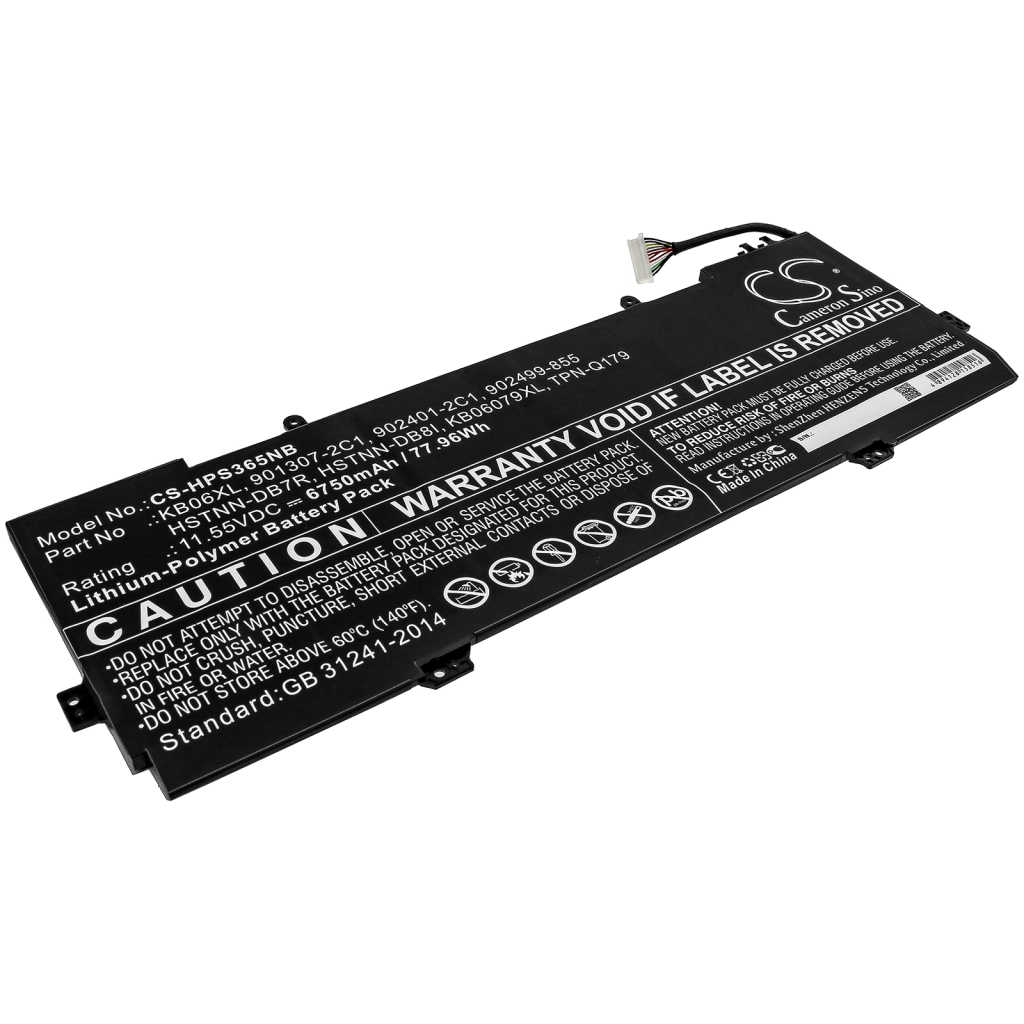 Batteries Remplace KB06079XL