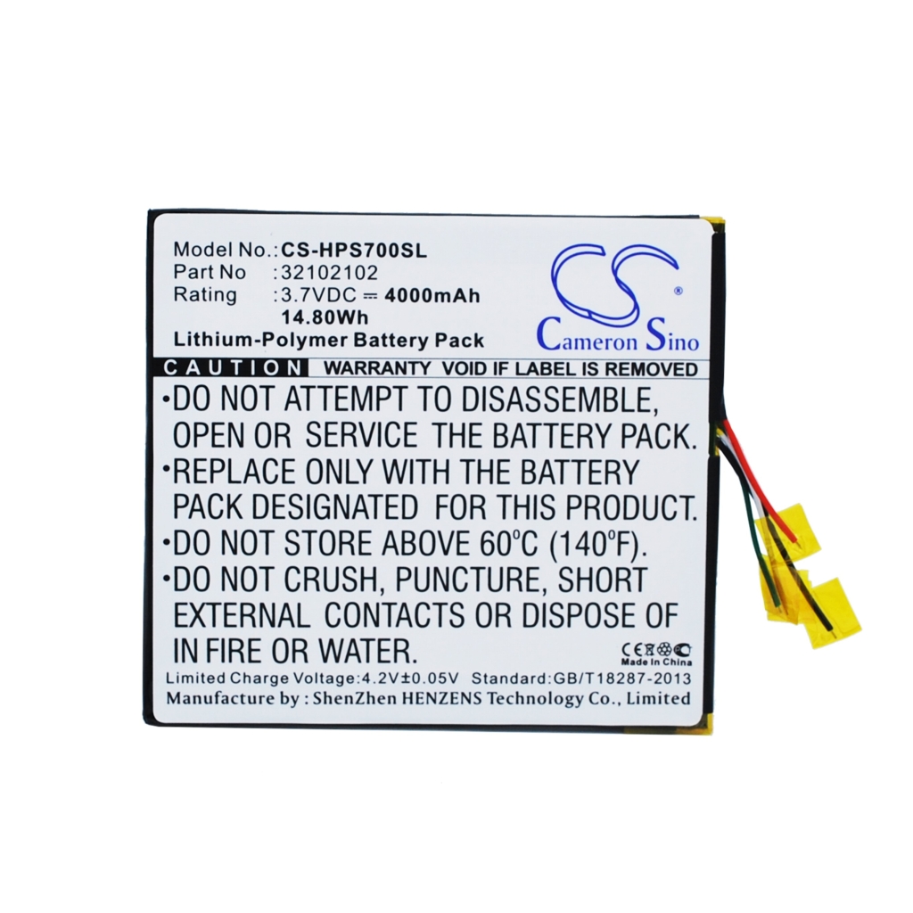 Compatible battery replacement for HP 32102102