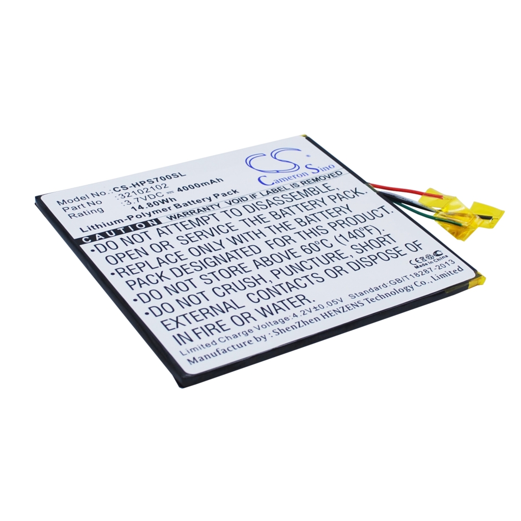 Compatible battery replacement for HP 32102102