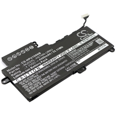 Remplacement de batterie compatible pour HP  HSTNN-UB6U, 844200-850, 843535-541, TPN-W117, NU02XL