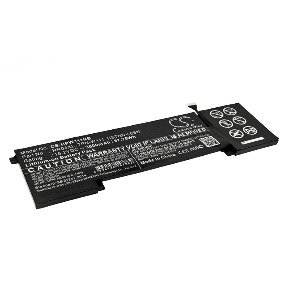 Remplacement de batterie compatible pour HP  RR04XL, K5C63PA